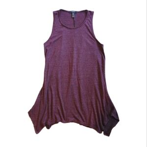 Forever 21 Pink Black Sleeveless Shift Dress Medium